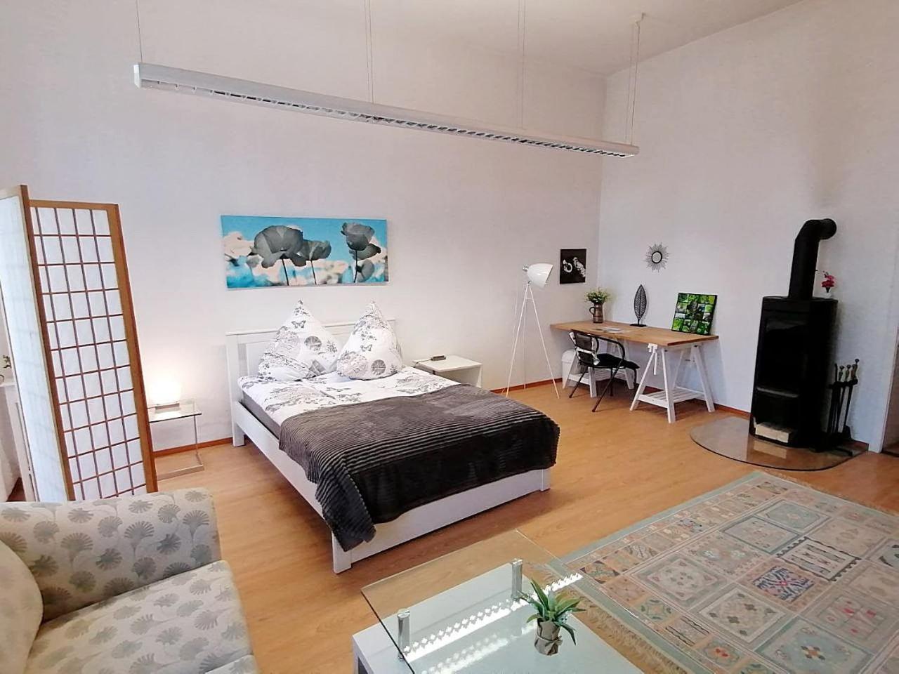Nr 3 Grosszuegiges Kamin-Zimmer Mit King-Size Bett Im Zentrum Annaberg-Buchholz Exterior photo